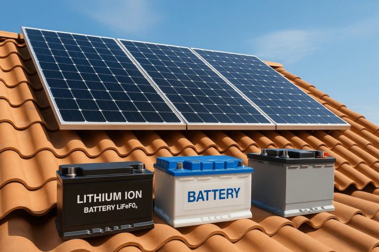 batería solar